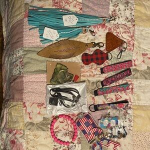 Assorted Keychains and Accessories